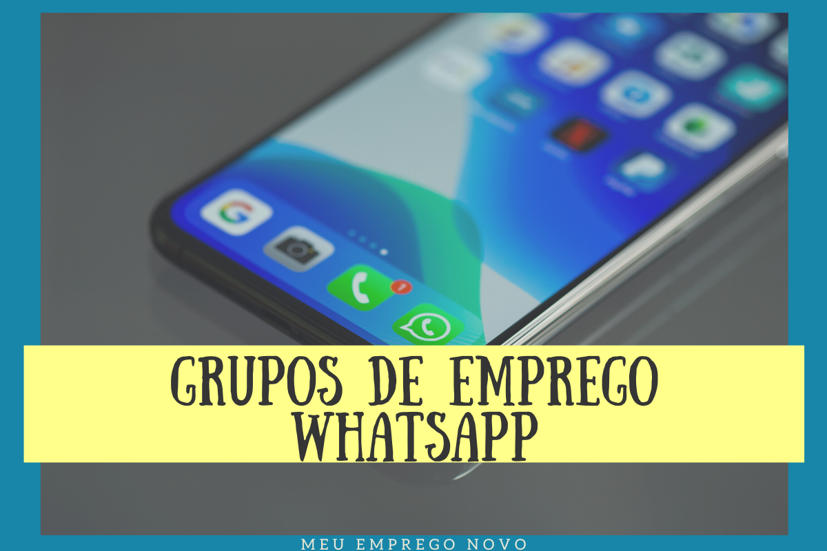 Grupos De Empregos WhatsApp - MEU EMPREGO NOVO