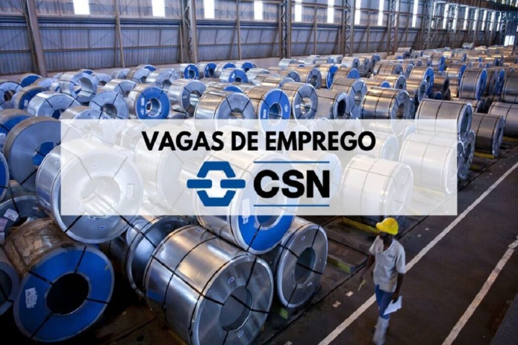 CSN - Companhia Siderúrgica Nacional Abre Mais de 60 Vagas de Emprego ...