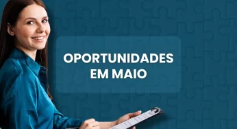 Vagas em Maio